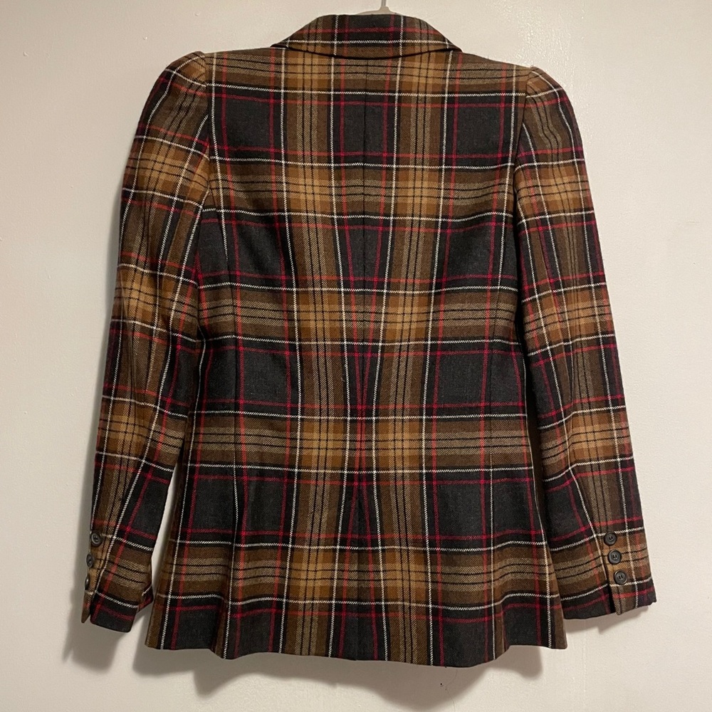 XXXX SOLD XXXX Dolce & Gabbana Wool Plaid Blazer - Picture 9 of 12